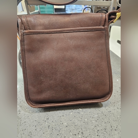 Coach Mahogany Brown Vintage Legacy Medium Studio Flap Bag. - Picture 3 of 17